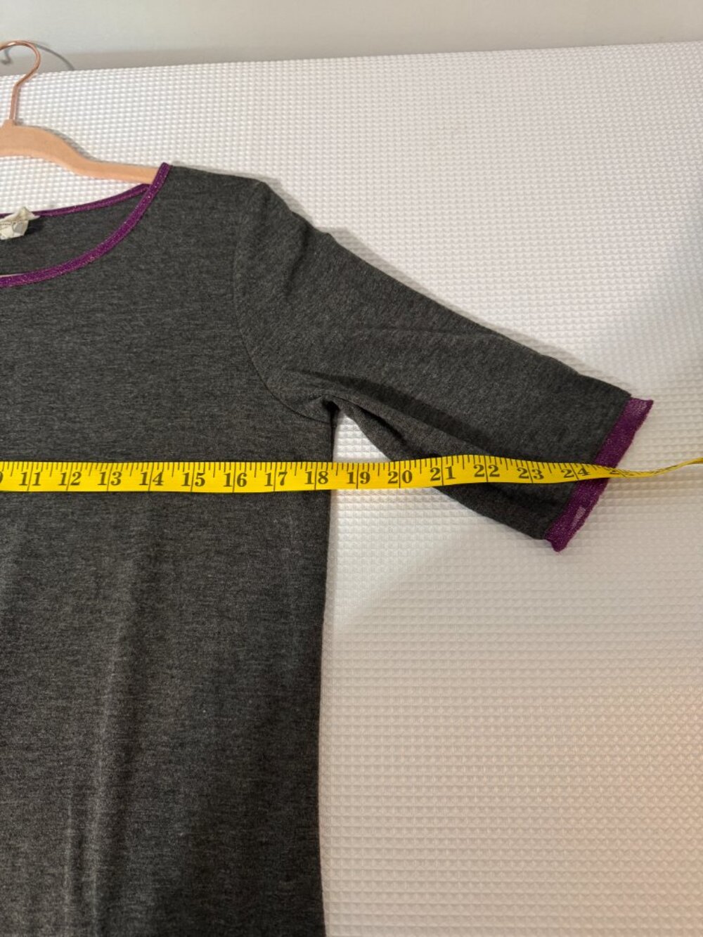 NATURAL LIFE Gray T-Shirt Mini Dress - Picture 5 of 6